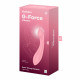 Комплект вібратора Satisfyer G-Force Pink: вібратор, зарядний кабель, інструкція