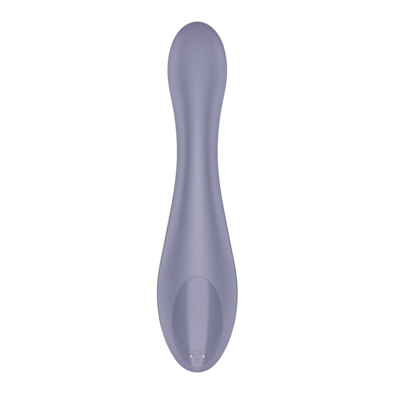 Текстура силікону вібратора Satisfyer G-Force Violet - гладка, шовковиста та безпечна для тіла, забезпечує приємні відчуття