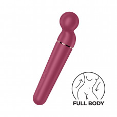 Вибромассажер Satisfyer Planet Wand-er Berry/Rosegold очень мощный беспроводной — Keks-Hub