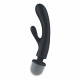 Satisfyer Triple Lover Grey - вигляд збоку, деталі дизайну