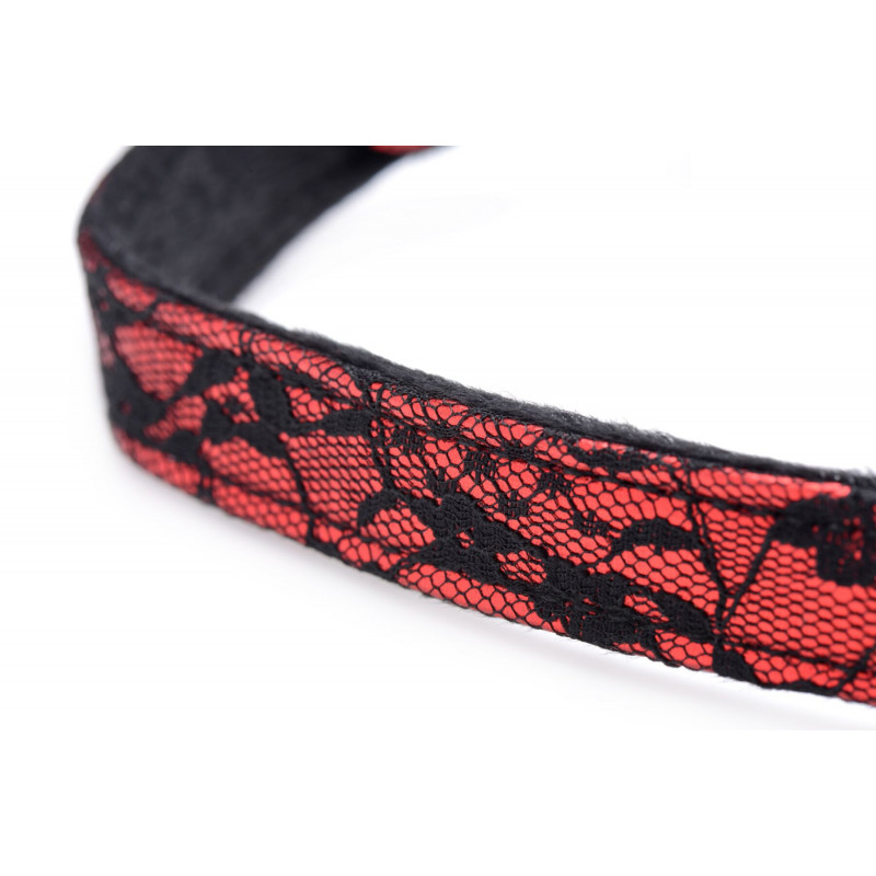 Ефектний кляп Master Series Ball Gag: крупний план троянди