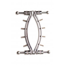 Затискач для вагіни Master Series Spread Em Poker з регульованим тиском