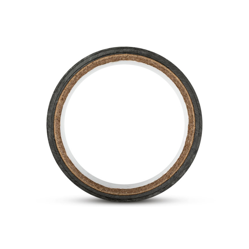 Скотч для бондажу Bedroom Fantasies 10 м, чорний, вигляд збоку