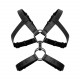 Портупея Bedroom Fantasies Rocco Bondage Harness чорна - деталі кріплень