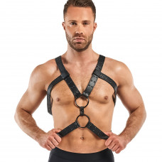 Портупея Bedroom Fantasies Rocco Bondage Harness чорна — Keks-Hub