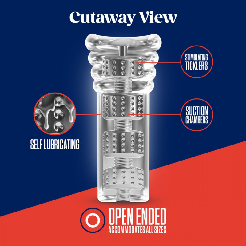 Упаковка мастурбатора Blush Rize – Luz Clear