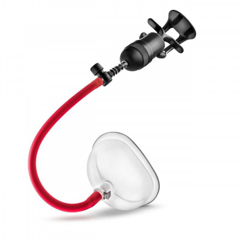 Вакуумна помпа для вульви Blush Temptasia Intense Pussy Pump System, розбір комплекту, елементи системи