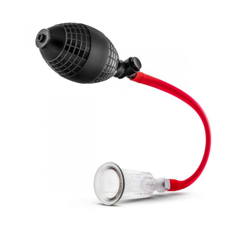 Кліторальна помпа Blush Temptasia Beginners механічна з грушею - пакування