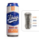 Мастурбатор Blush Schags Luscious Lager Frosted, вид збоку, деталі текстури