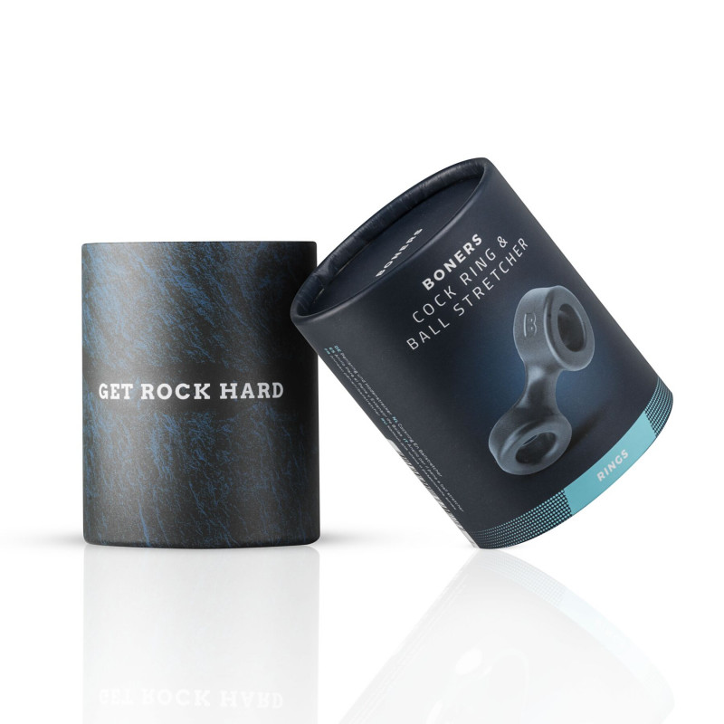 Упаковка ерекційного кільця-розтягувача Boners, вигляд збоку