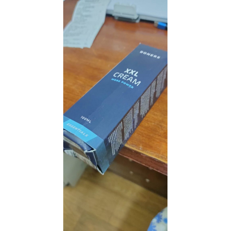 Крем для ерекції Boners Penis XXL Cream - детальний вигляд упаковки збоку