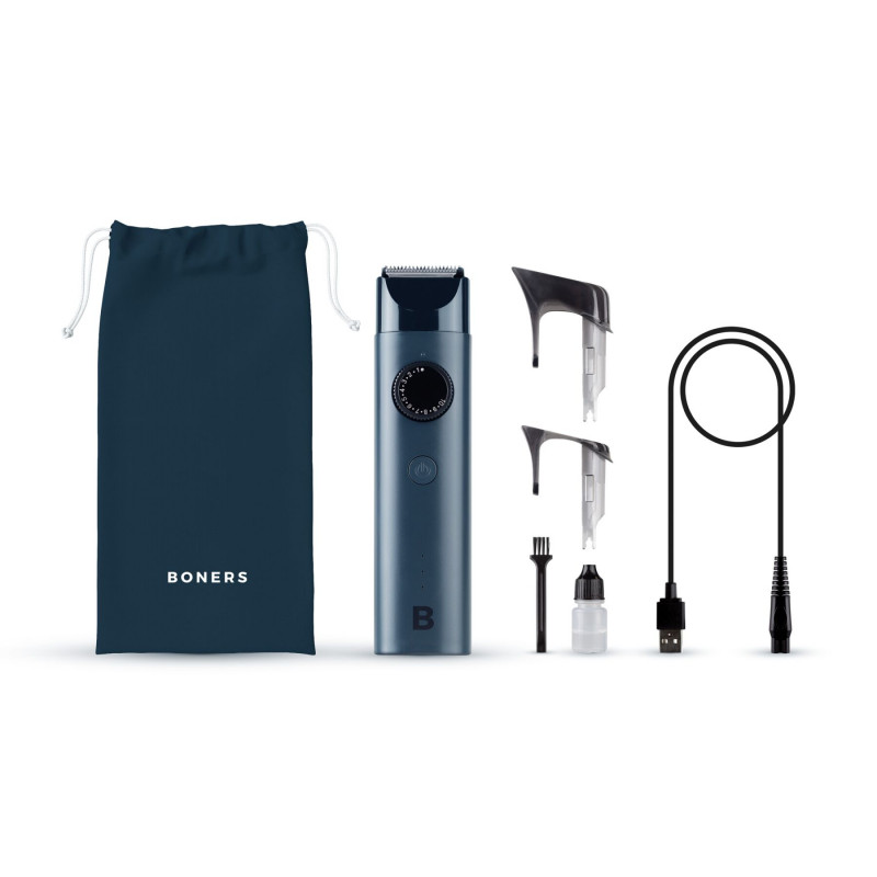 Детальний вигляд кнопки ввімкнення/вимкнення та регулятора швидкості тримера Boners Hair Trimmer Shaver
