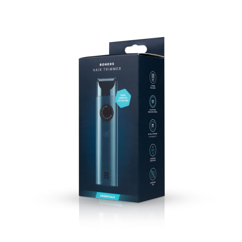 Тример Boners Hair Trimmer Shaver з зарядним кабелем USB, що забезпечує легке підключення