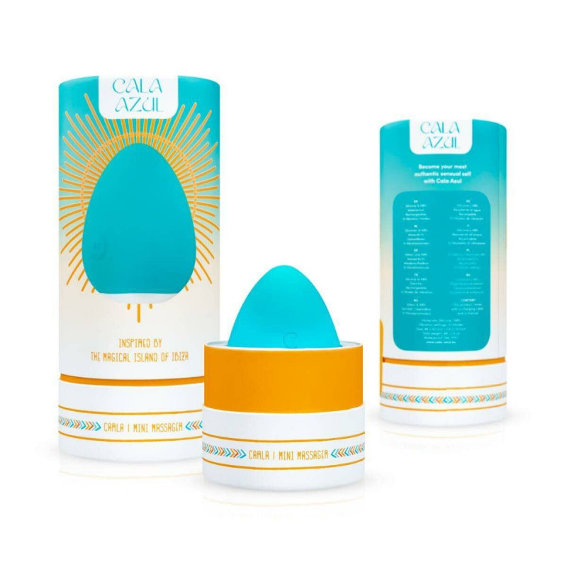 Вібратор Cala Azul Carla – повний комплект