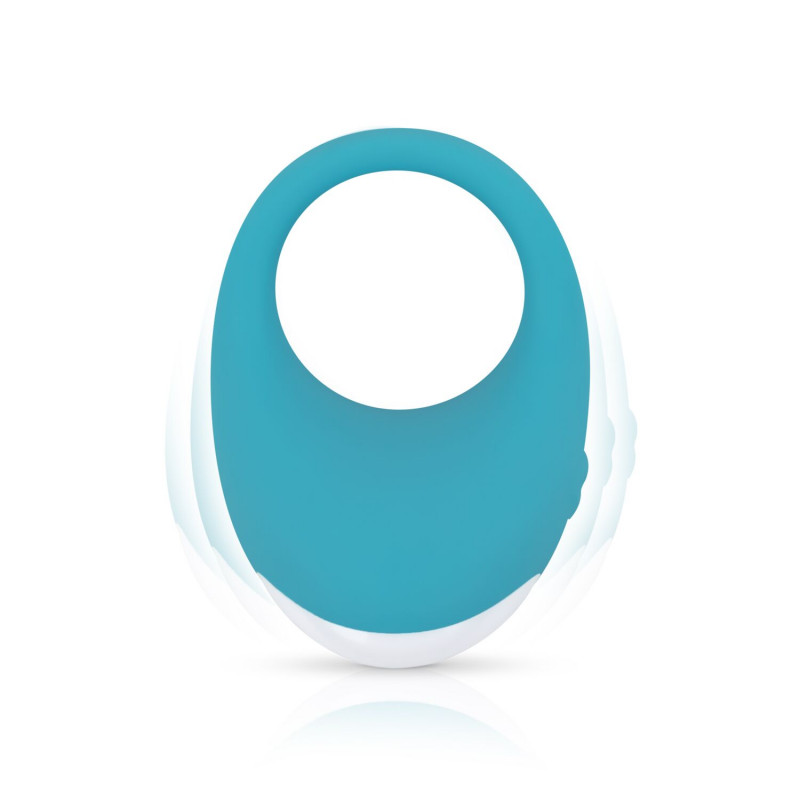 Эрекционное кольцо Cala Azul Jose Vibrating Cockring с вибрацией, вид сбоку