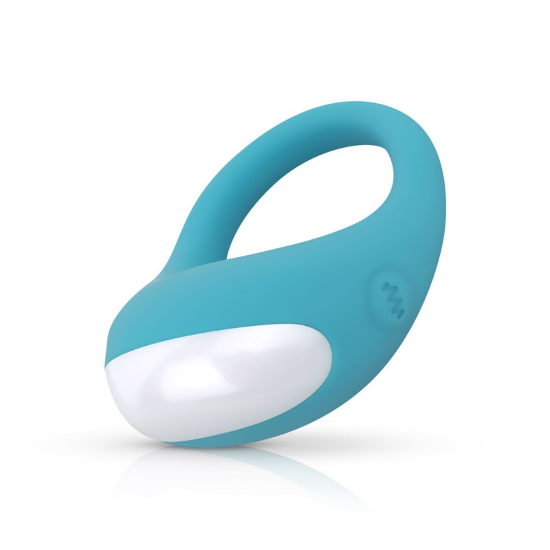 Эрекционное кольцо Cala Azul Jose Vibrating Cockring в упаковке