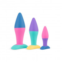 Набір анальних пробок PMV20 Koda, діаметр 2,9 см, 3,9 см, 5 см