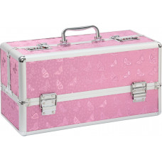 Великий кейс для зберігання секс-іграшок BMS Lokable Vibrator Case Pink з кодовим замком — Keks-Hub