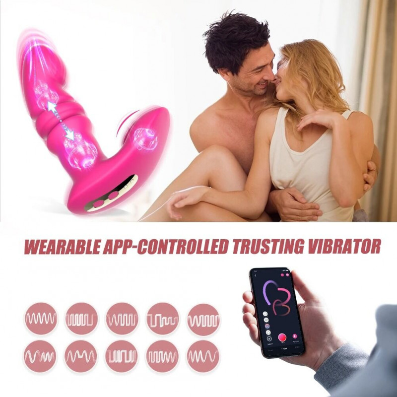 Упаковка смарт вібратора Fun Town Jive Pink: стильний дизайн, ідеально для подарунка