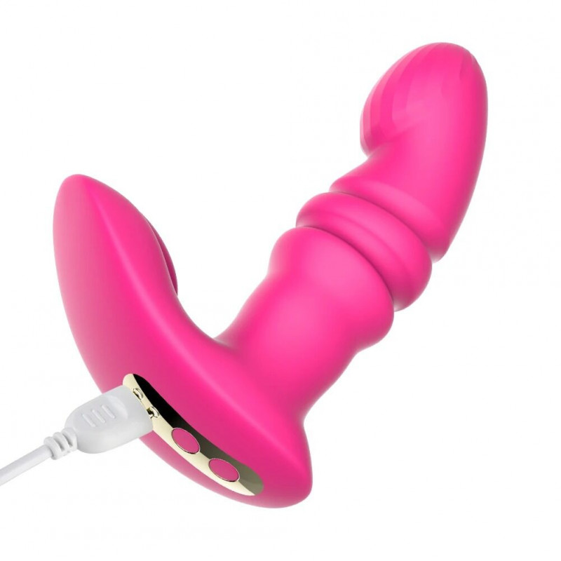 Текстура смарт вібратора Fun Town Jive Pink: рельєфна поверхня для додаткових відчуттів