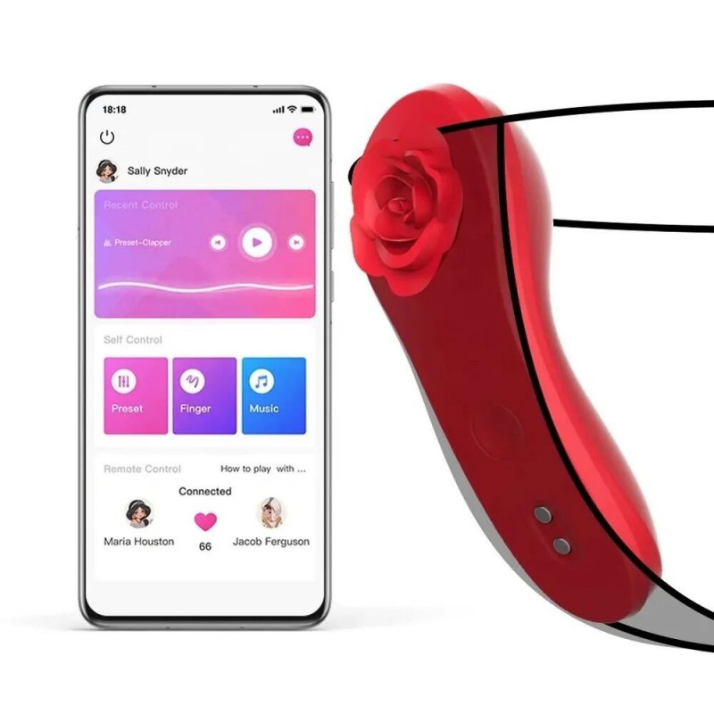 Надійне магнітне кріплення смарт-вібратора Fun Town Caleo у трусики - міцно та безпечно