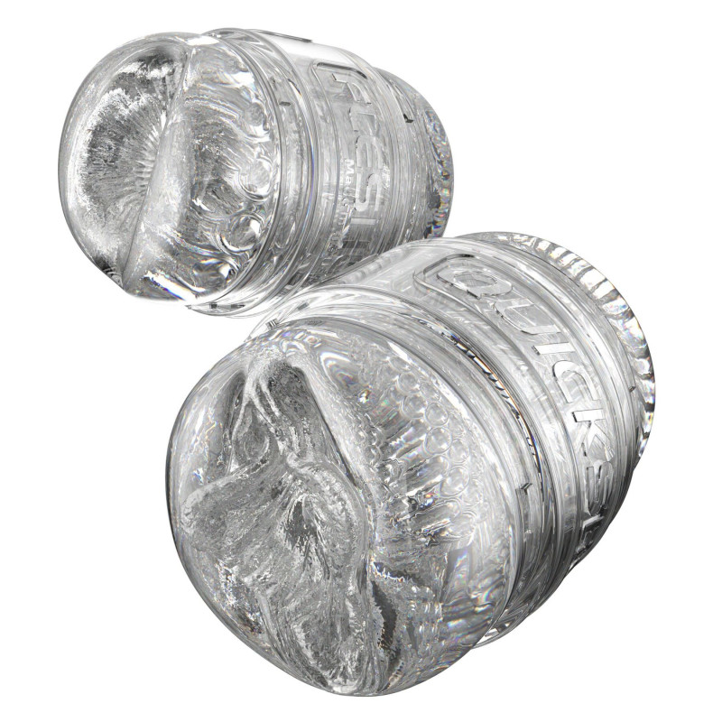 Fleshlight Quickshot Mia Malkova: Детальний вигляд збоку, що демонструє вигини та текстуру