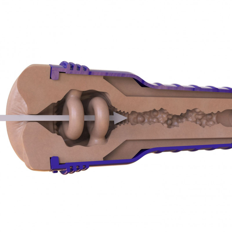 Кільця Turbo Tech мастурбатора Fleshlight Boost Blast - забезпечують інтенсивну стимуляцію