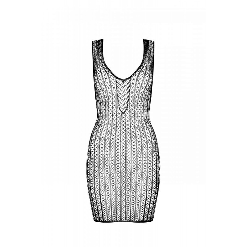 Мінісукня Passion BS097 One Size біла, вигляд збоку, підкреслює силует