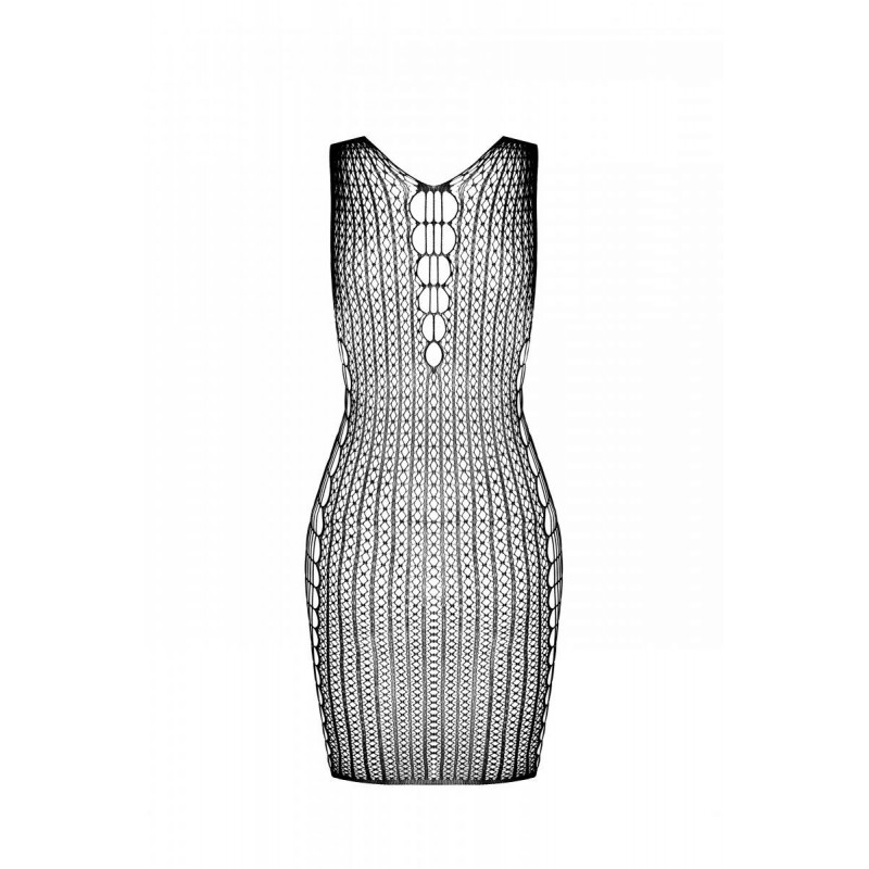 Текстура тканини мінісукні Passion BS097 One Size біла, вид зблизька