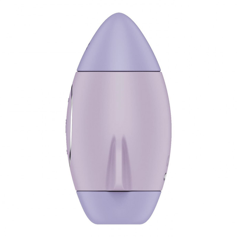 Упаковка вакуумного вібратора Satisfyer Mission Control Violet – стильне оформлення та бренд