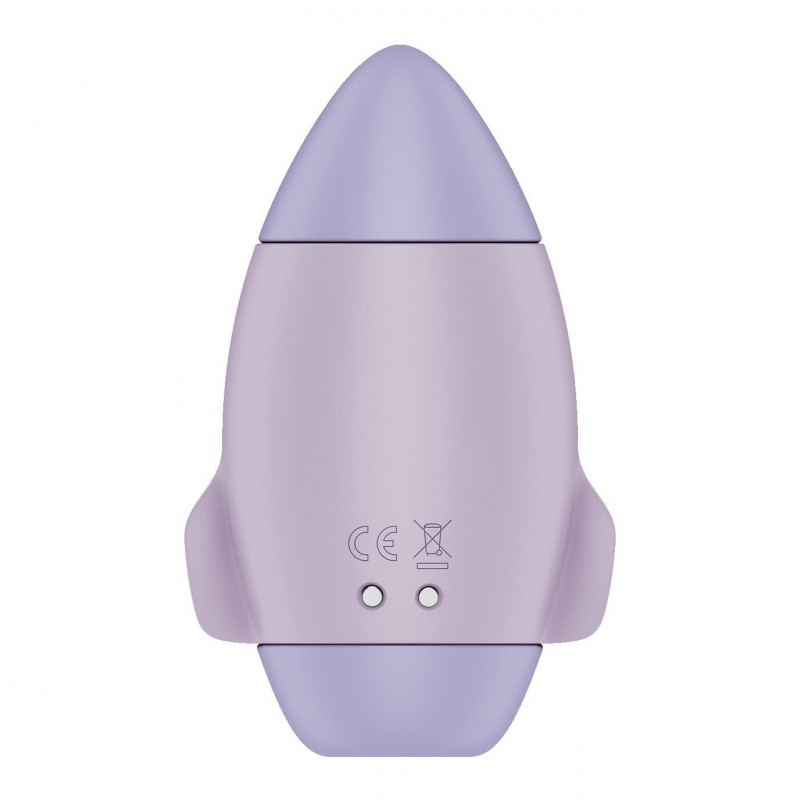 Вакуумний вібратор Satisfyer Mission Control Violet – демонстрація незалежних моторів та їх вплив