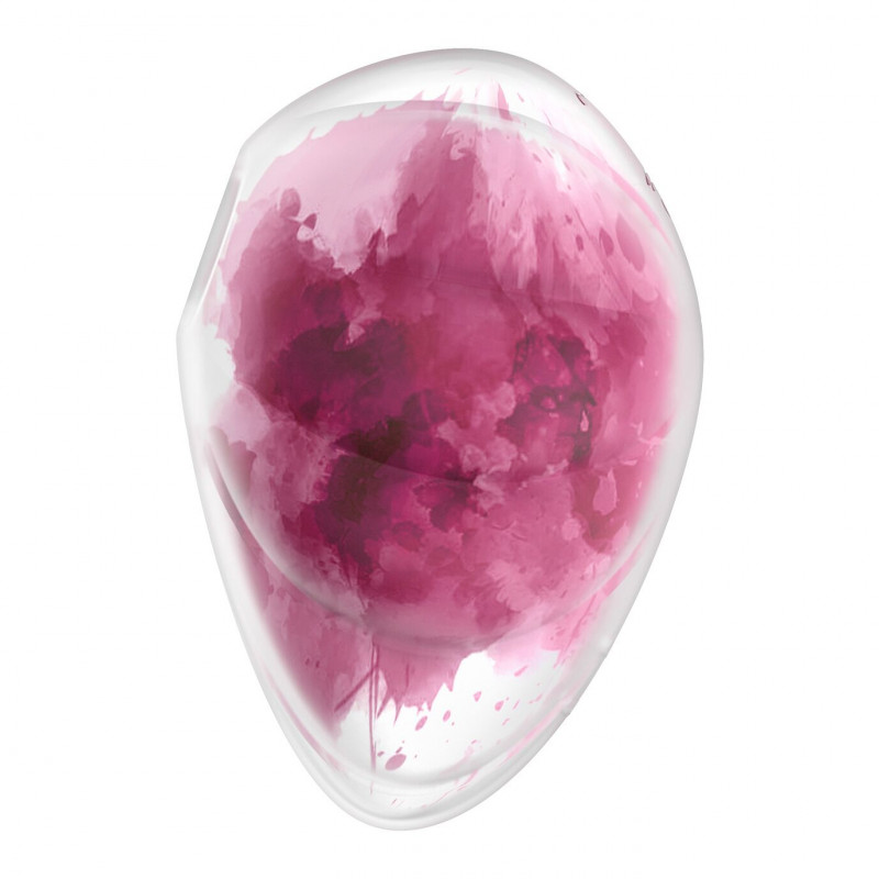 Упаковка червоного вакуумного стимулятора клітора Satisfyer Cloud Dancer Red, що свідчить про якість та привабливий бренд