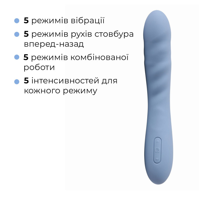 Упаковка смарт-вібратора Svakom Ava Neo Cornflower Blue: стильна коробка, елегантний дизайн