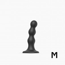 Насадка для страпона Strap-On-Me Dildo Plug Balls Black M — Keks-Hub