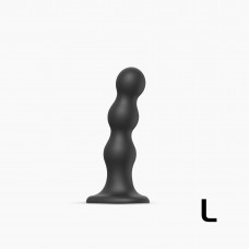 Насадка для страпона Strap-On-Me Dildo Plug Balls Black L — Keks-Hub