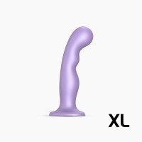 Насадка для страпона Strap-On-Me Dildo Plug Lilas Metallic XL