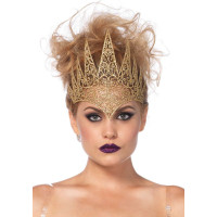 Широкая корона Leg Avenue Die Cut Royal Crown, золотая