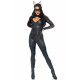 Детальний вигляд комбінезону еротичного костюму кішечки Leg Avenue Wicked Kitty M – виразний дизайн та приваблива текстура