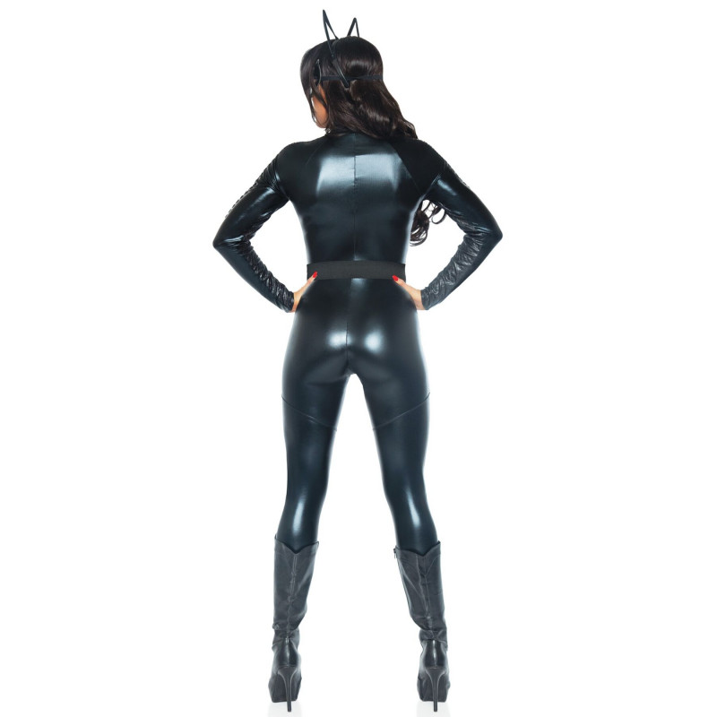 Еротичний костюм кішечки Leg Avenue Wicked Kitty M з маскою – загадковий та спокусливий