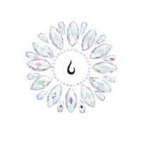 Стрази-прикраси для тіла Leg Avenue Fluer body jewels sticker, наліпки