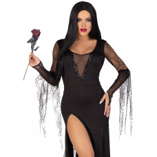 Сукня Мортіші Аддамс Leg Avenue Sexy Spooky Morticia L — Keks-Hub