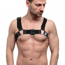 Чоловіча портупея Feral Feelings Bulldog Harness Black — Keks-Hub