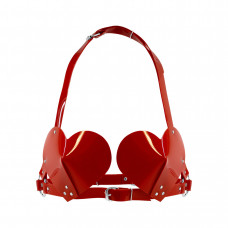 Лиф Feral Feelings Сердце Hearts Bra Red