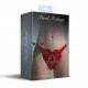 Текстура червоних трусиків Серце для страпону Feral Feelings Hearts Strap-on Belt Red (SO9315) - м'який та приємний матеріал