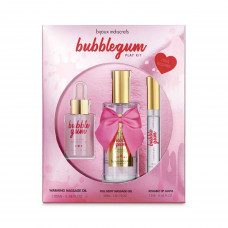 Подарунковий набір косметики Bijoux Indiscrets Bubblegum Play Kit (масажна олія, гель, блиск) — Keks-Hub
