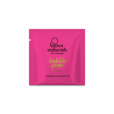 Пробник розігрівальної олії Bijoux Indiscrets Light my Fire – Strawberry Bubblegum — Keks-Hub