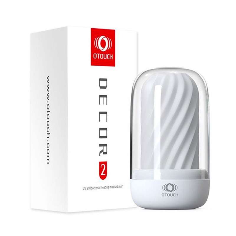 Мастурбатор Otouch DECOR 2 TPE, детальний вид ззаду, показує порт зарядки