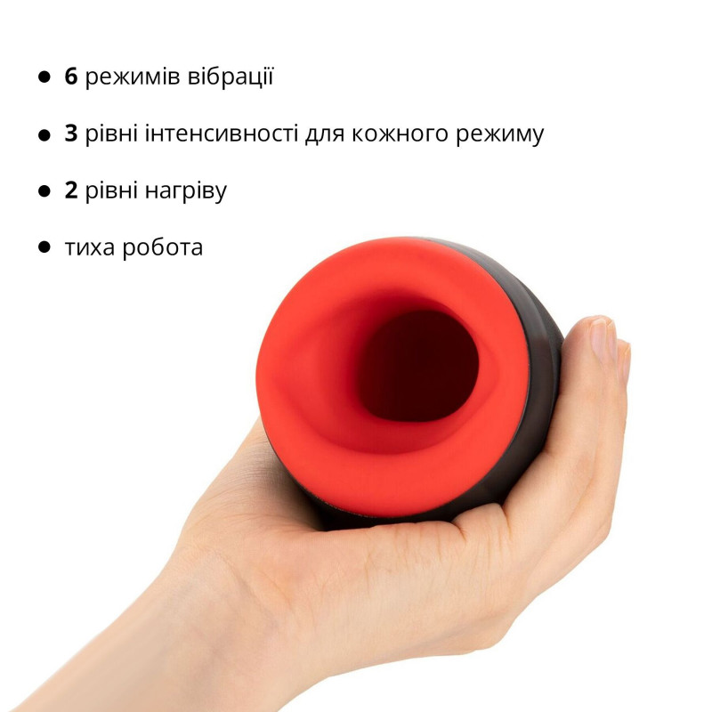 Мастурбатор Otouch CHIVEN 1 - вид збоку з демонстрацією режимів