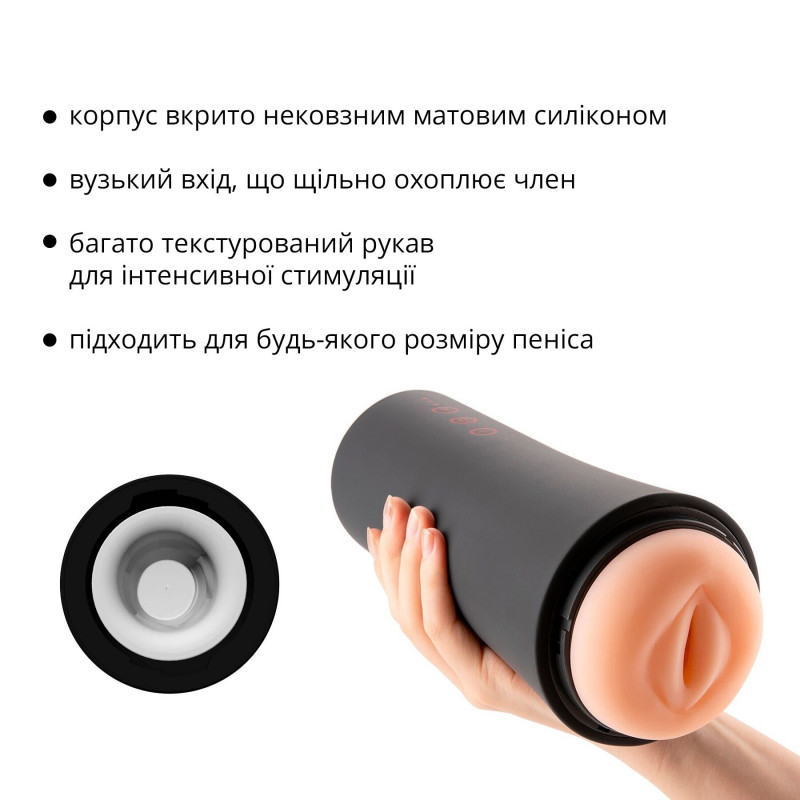 Мастурбатор Otouch INSCUP 2, демонстрація ефекту стискання