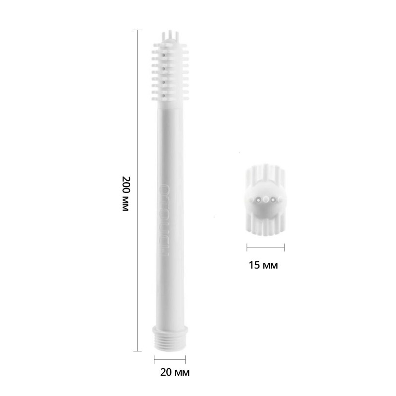 Otouch Rinser - вид збоку, демонструє кріплення на душову лійку